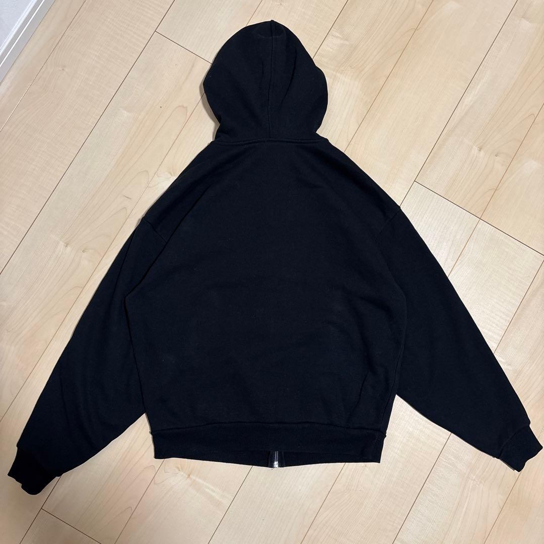 alo yoga アローヨガフルジップ パーカー ブラック　XSサイズ