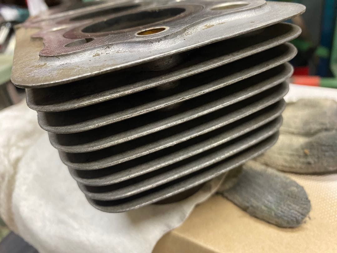 CB400Fシリンダーブロック408ccピストン4個セット