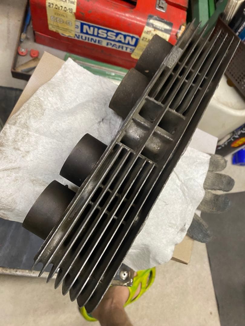 CB400Fシリンダーブロック408ccピストン4個セット