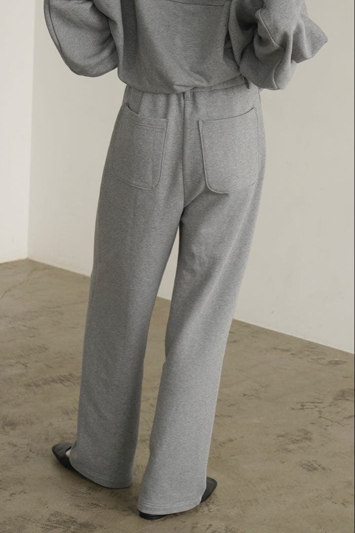 パンツ CLANE TWO TUCK SWEAT PANTS