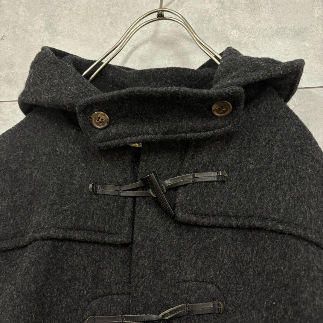 groverall england製　ダッフルコート ダークグレー N280
