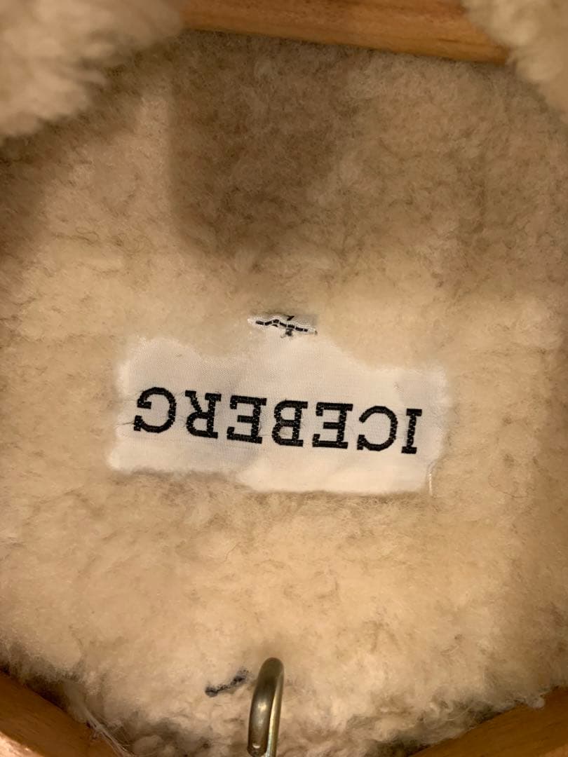 ICE BERG 希少　羊毛皮　アウタージャケット　tom & jelly 高級
