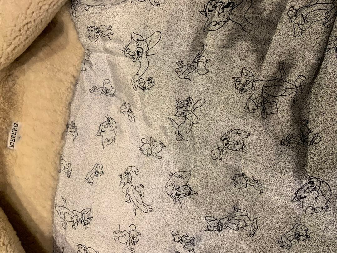 ICE BERG 希少　羊毛皮　アウタージャケット　tom & jelly 高級