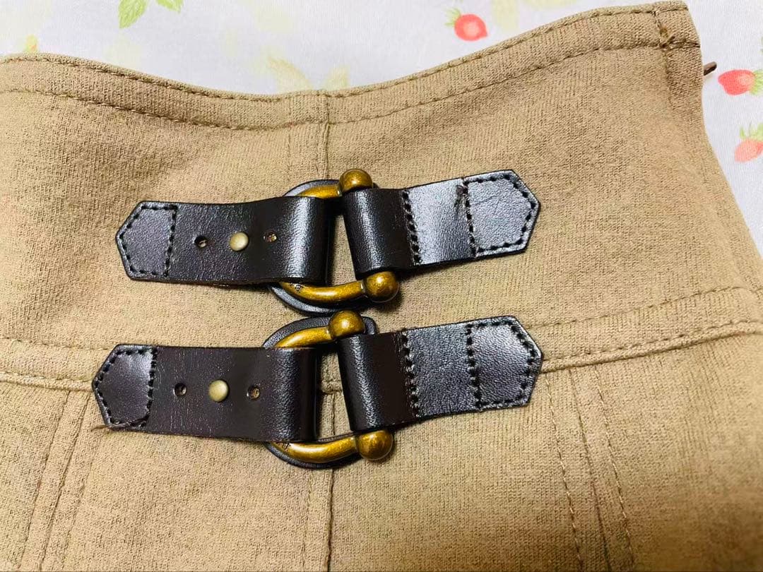 BURBERRY ベージュ プリーツスカート 36