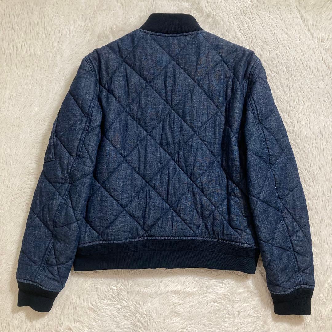 美品 ポロラルフローレン デニムボンバージャケット MA-1 中綿入り ポニー