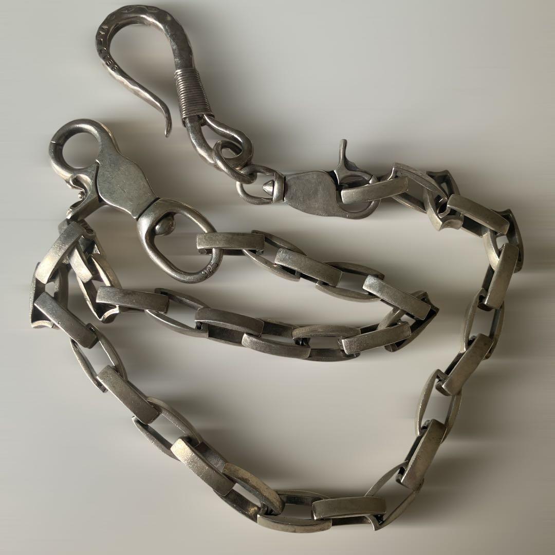 ビーズ屋公ちゃん キーフック+925ウォレットチェーン silver925