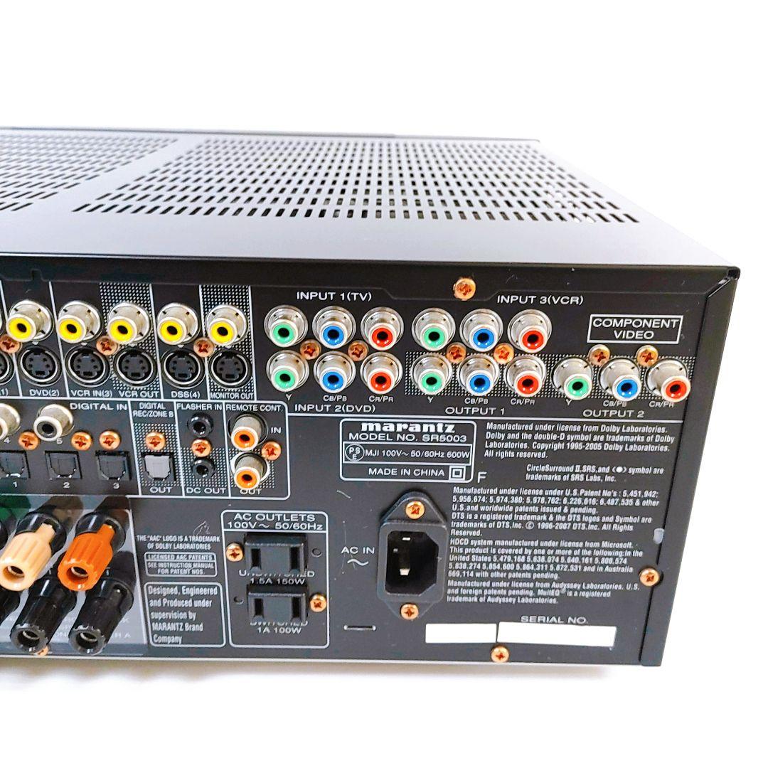 marantz マランツ AVサラウンドレシーバー SR5003 リモコン付き