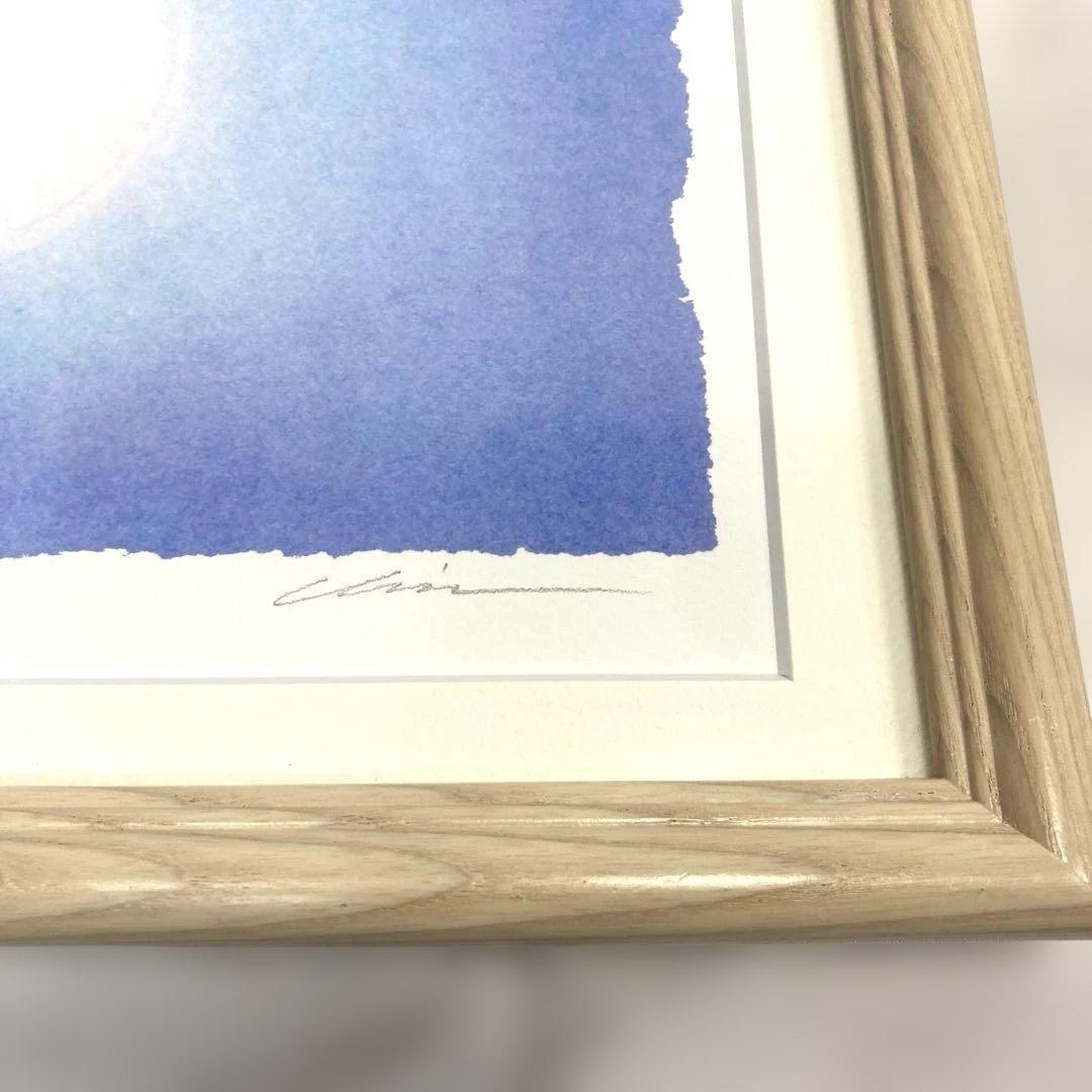 1408パ 作品「静穏な響き」直筆サイン入り Chie Art