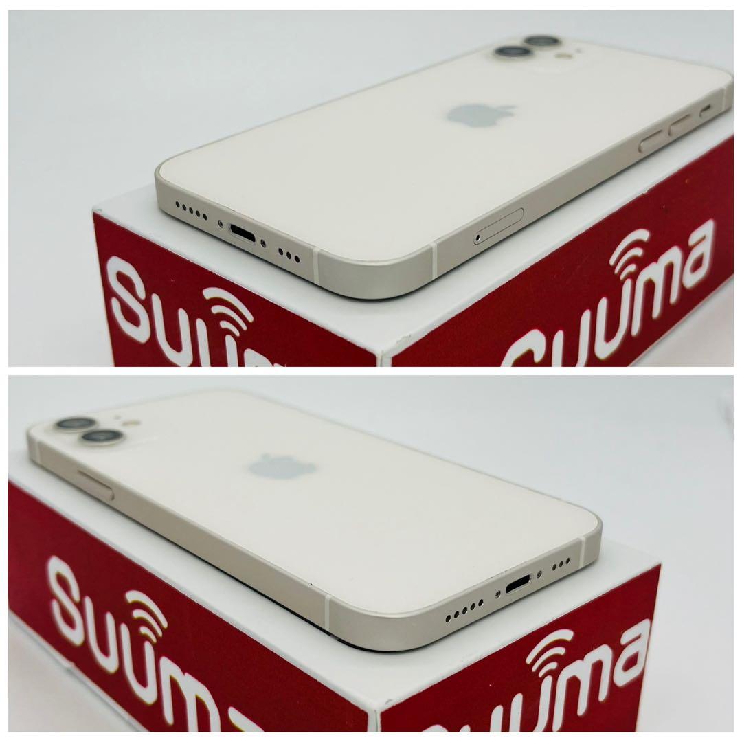 A 100% iPhone 12 256 GB SIMフリー ホワイト 本体