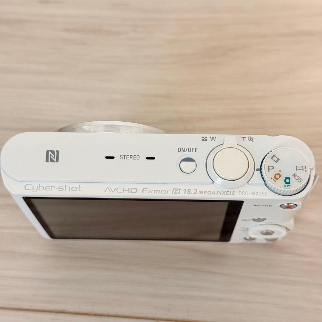 美品　SONY Cyber-shot DSC-WX350 コンデジ 純正ケース付