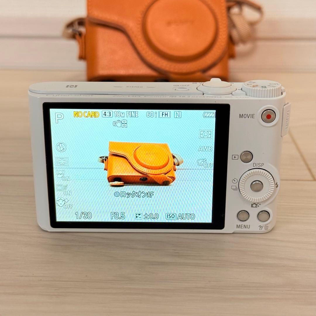 美品　SONY Cyber-shot DSC-WX350 コンデジ 純正ケース付