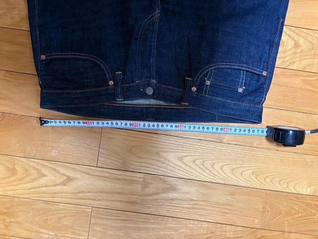 フルカウントFULLCOUNTリジットデニム35インチ