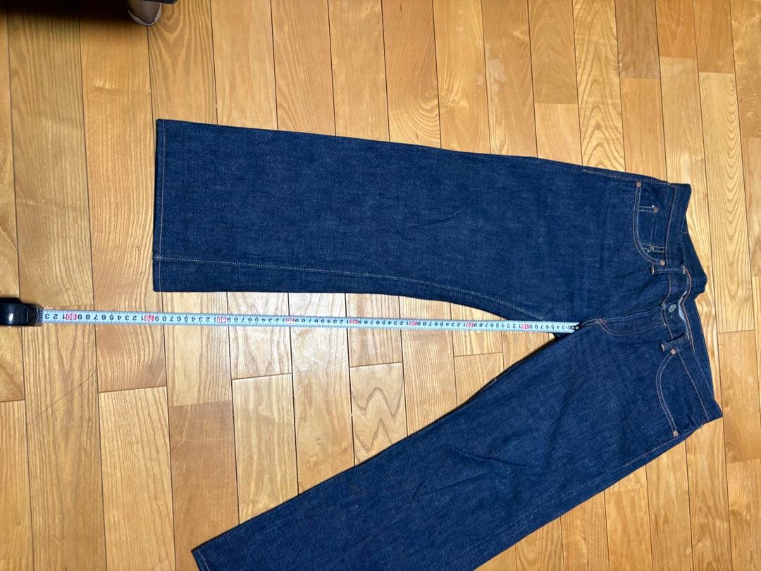 フルカウントFULLCOUNTリジットデニム35インチ