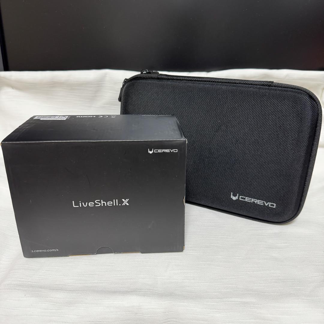 CEREVO LiveShell X 最新ファーム版(Rev.3000)ケース付