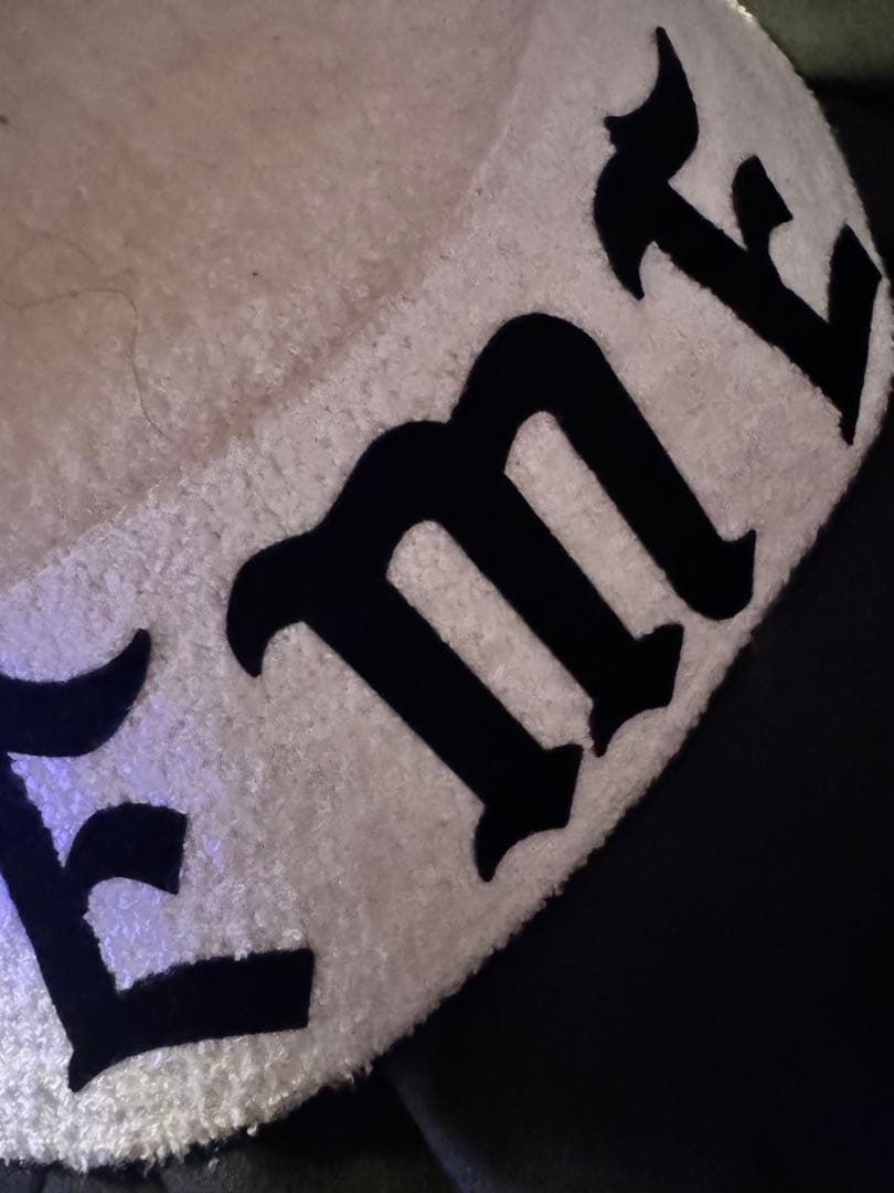 名作　SUPREME KANGOLコラボ　バケットハット ホワイト