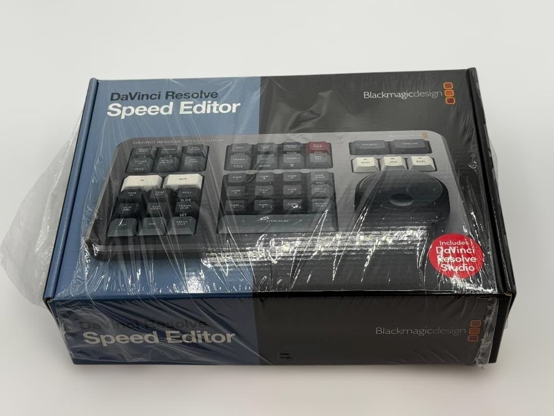 1*3様 DaVinci Resolve Speed Editor 動画編集コン