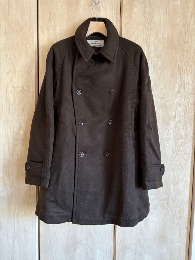 kaval カヴァル カシミヤ 100% Pコート