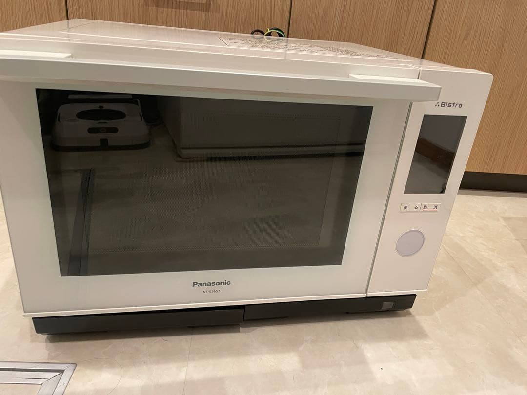 【パナソニック】NE-BS657-W Bistro オーブンレンジ ホワイト