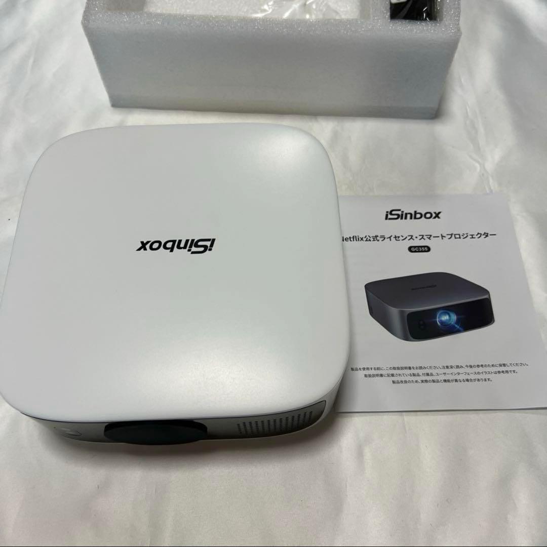 お買得❤️プロジェクター⭐️小型⭐️Wi-Fi⭐️Bluetooth⭐️アプリ内蔵⭐️家庭用