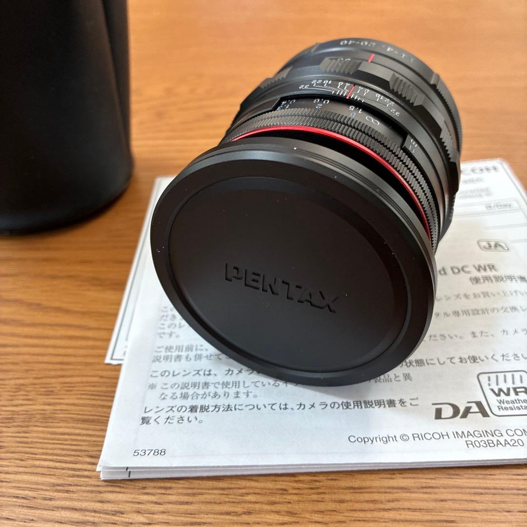 PENTAX DA 20-40mm ED レンズ