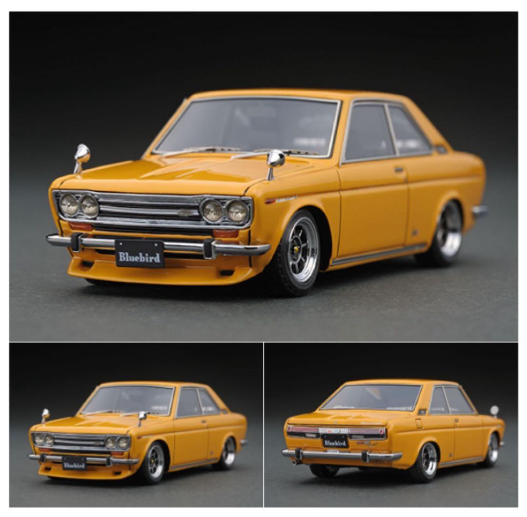 イグニッションモデル　1/43 ブルーバード　クーペ KP510 ブラウン
