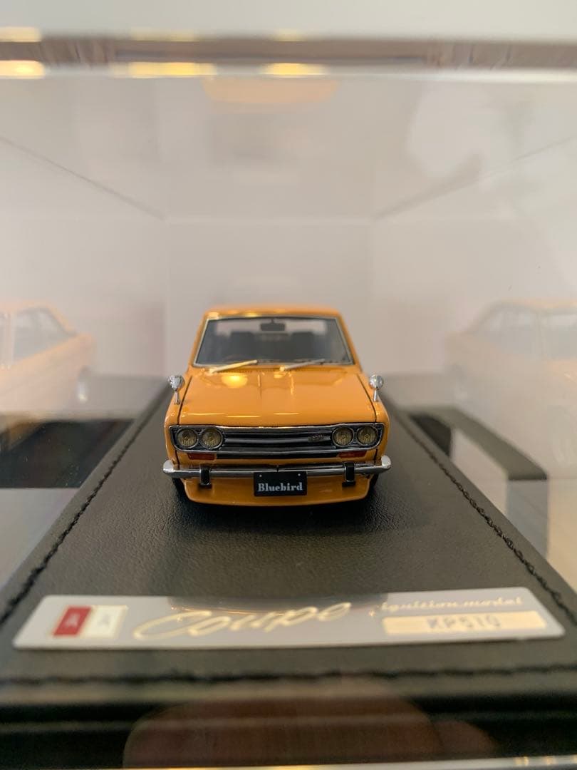 イグニッションモデル　1/43 ブルーバード　クーペ KP510 ブラウン