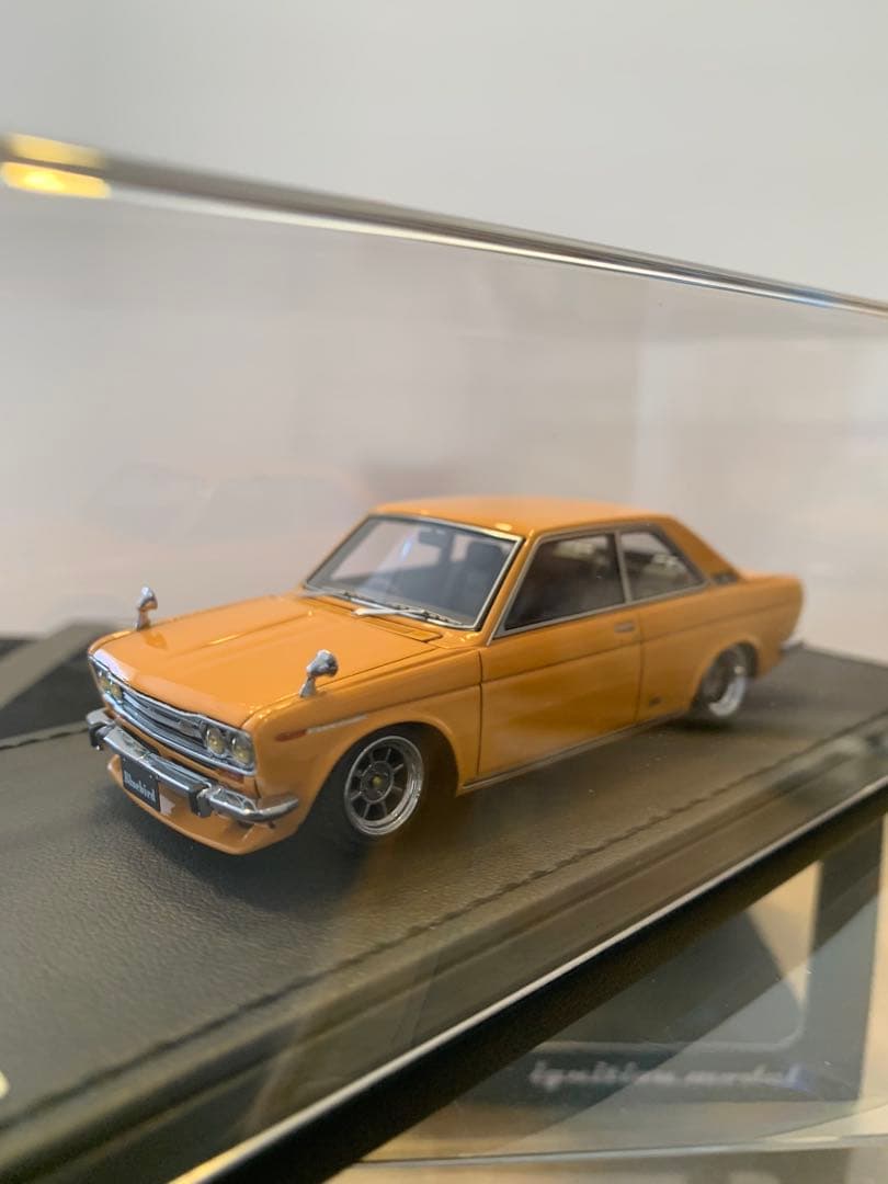 イグニッションモデル　1/43 ブルーバード　クーペ KP510 ブラウン