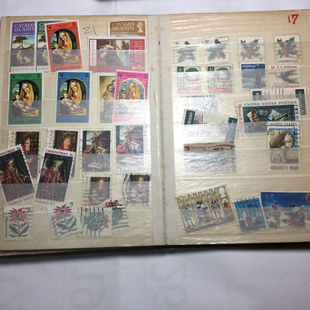 NO291切手と硬貨の古い物でです。