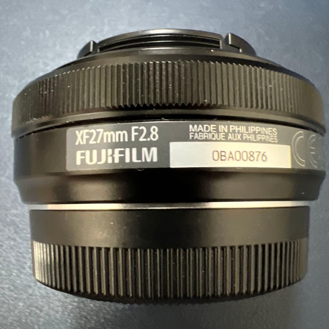FUJIFILM XF27mm F2.8 単焦点レンズ