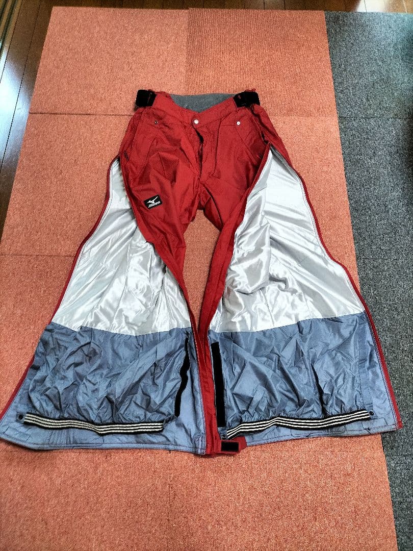 MIZUNOクロアチア代表スキーウェアー フルジップ競技用モデル/サイズO