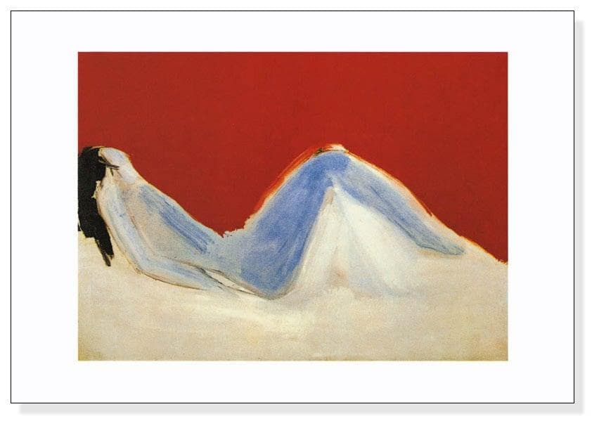 額装品/RECLINING NUDE/ニコラ ド スタール/ポスター/インテリア