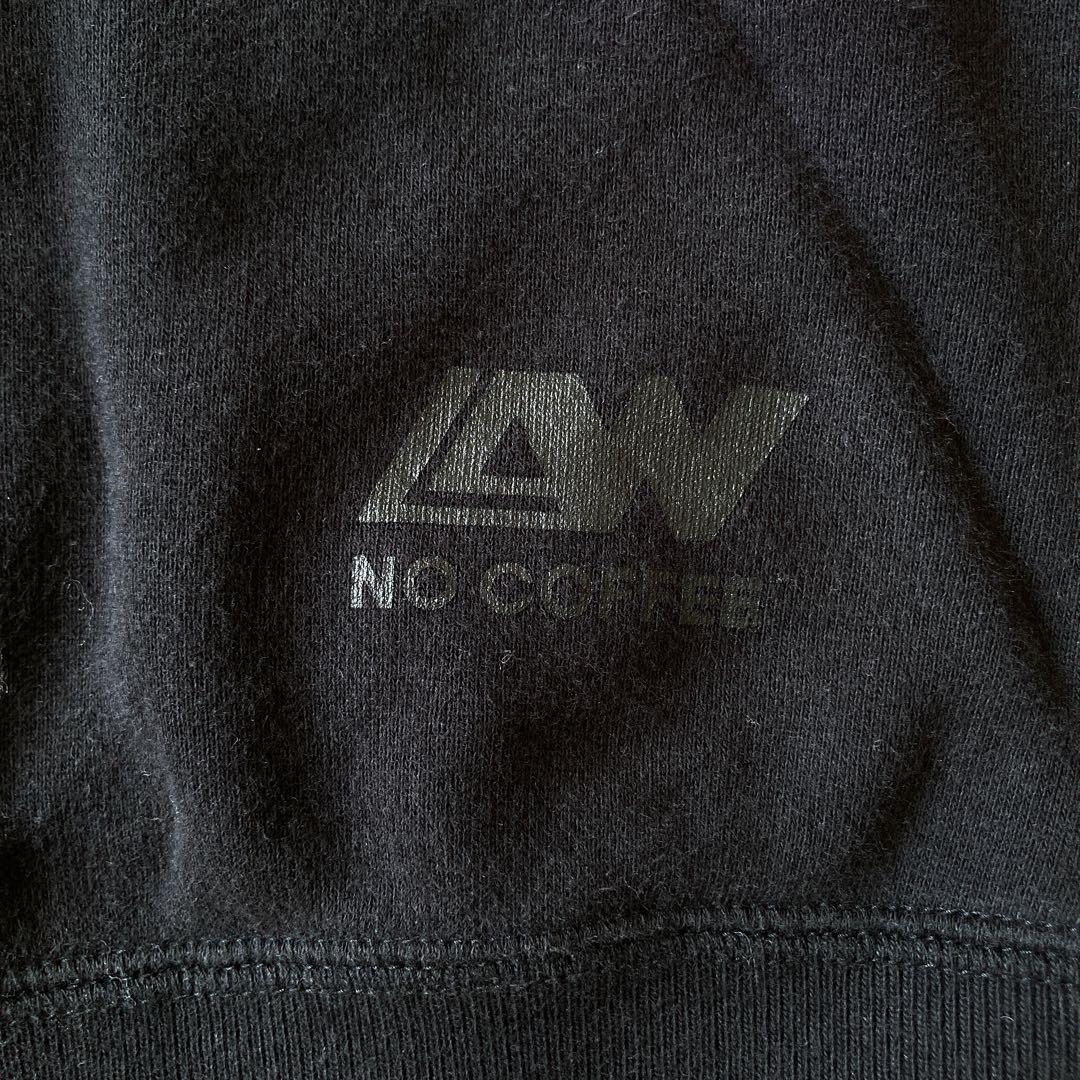 NO COFFEE LOOPWHEELER スウェット Lサイズ ブラック