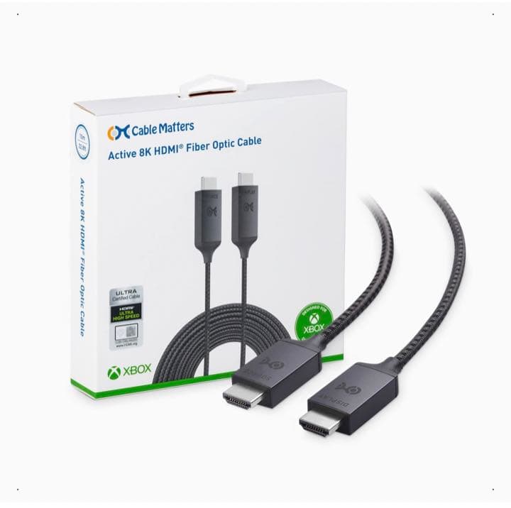 HDMIケーブル 8K 光ファイバー 10m 高速 光ファイバーHDMIケーブル