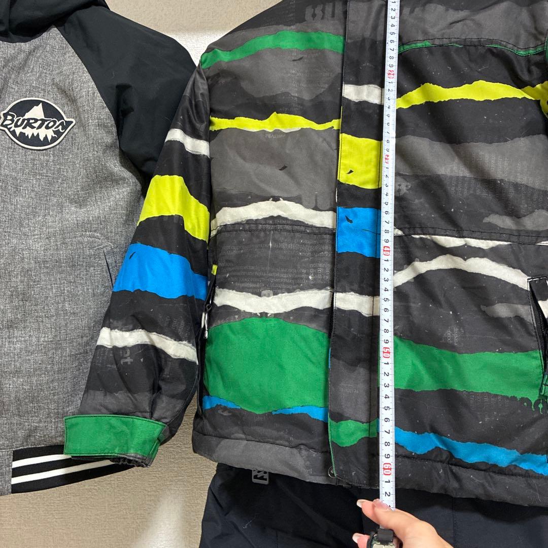 Burton & Billabong &ヘルメット子ども用スキーウェアセット