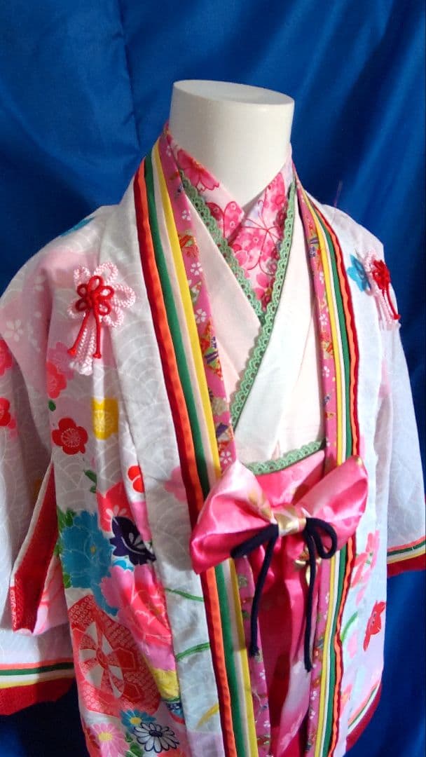 ハンドメイド　十二単風羽織り