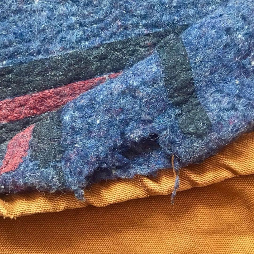 カーハート　カバーオール　キャメル　コーデュロイ襟　L-XL