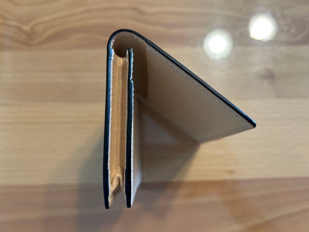 ココマイスター　COCOMEISTER　名刺入れ　ブライドルレザー　モスグリーン