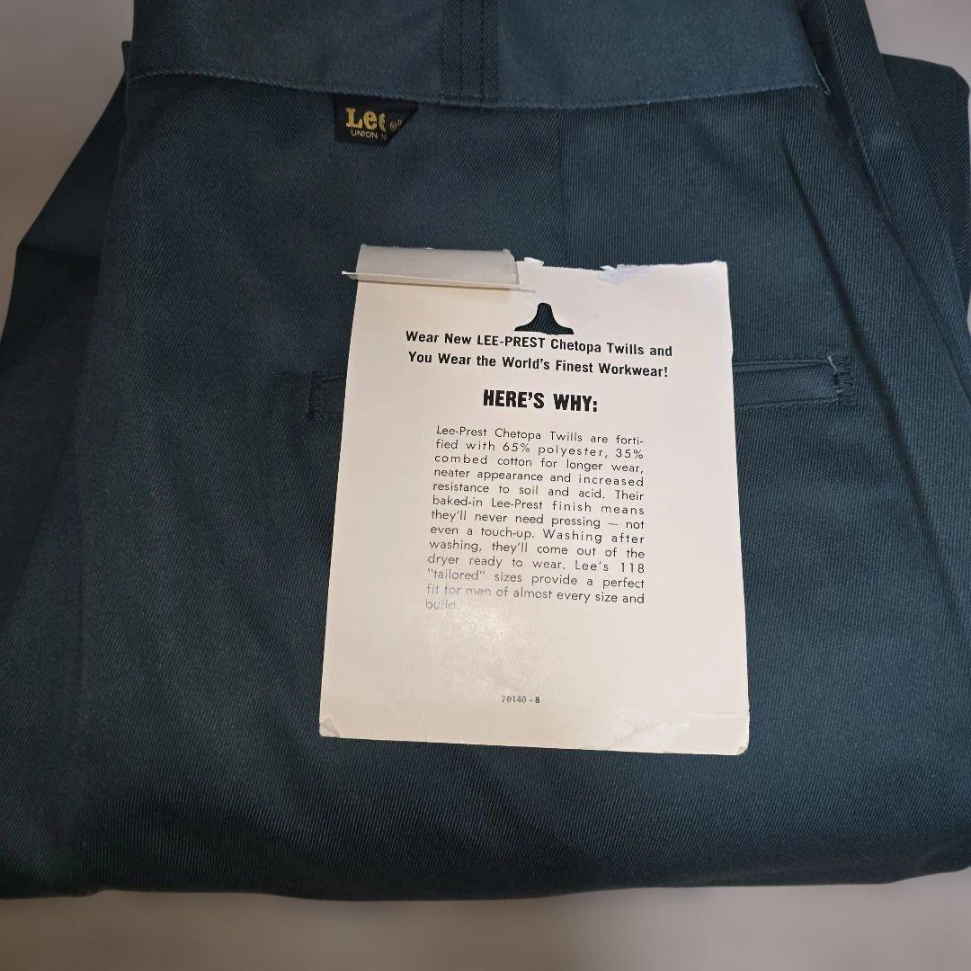 パンツ 1970s Lee CHETOPA WORK PANTS DEADSTOCK