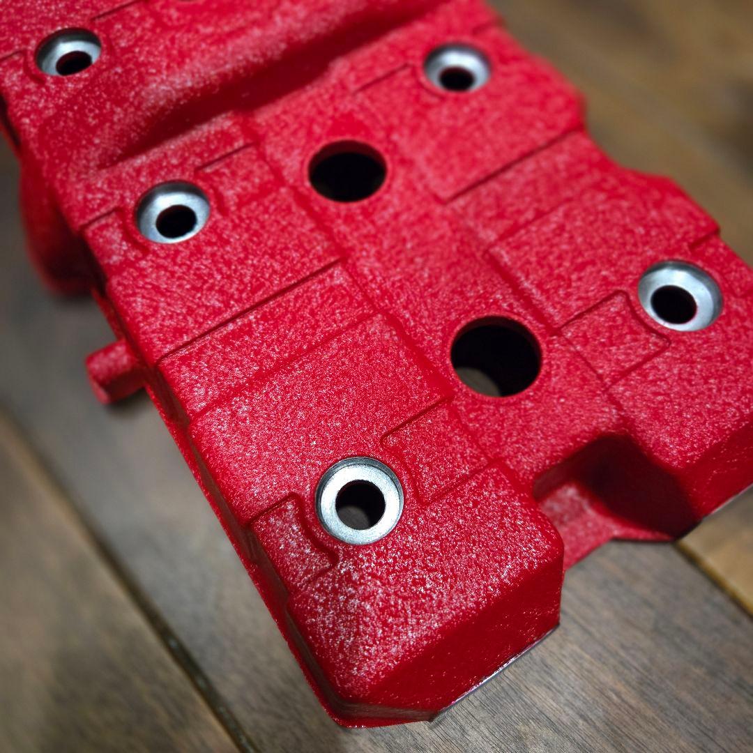 ZRX400タペットカバー/ヘッドカバー結晶塗装(レッド)