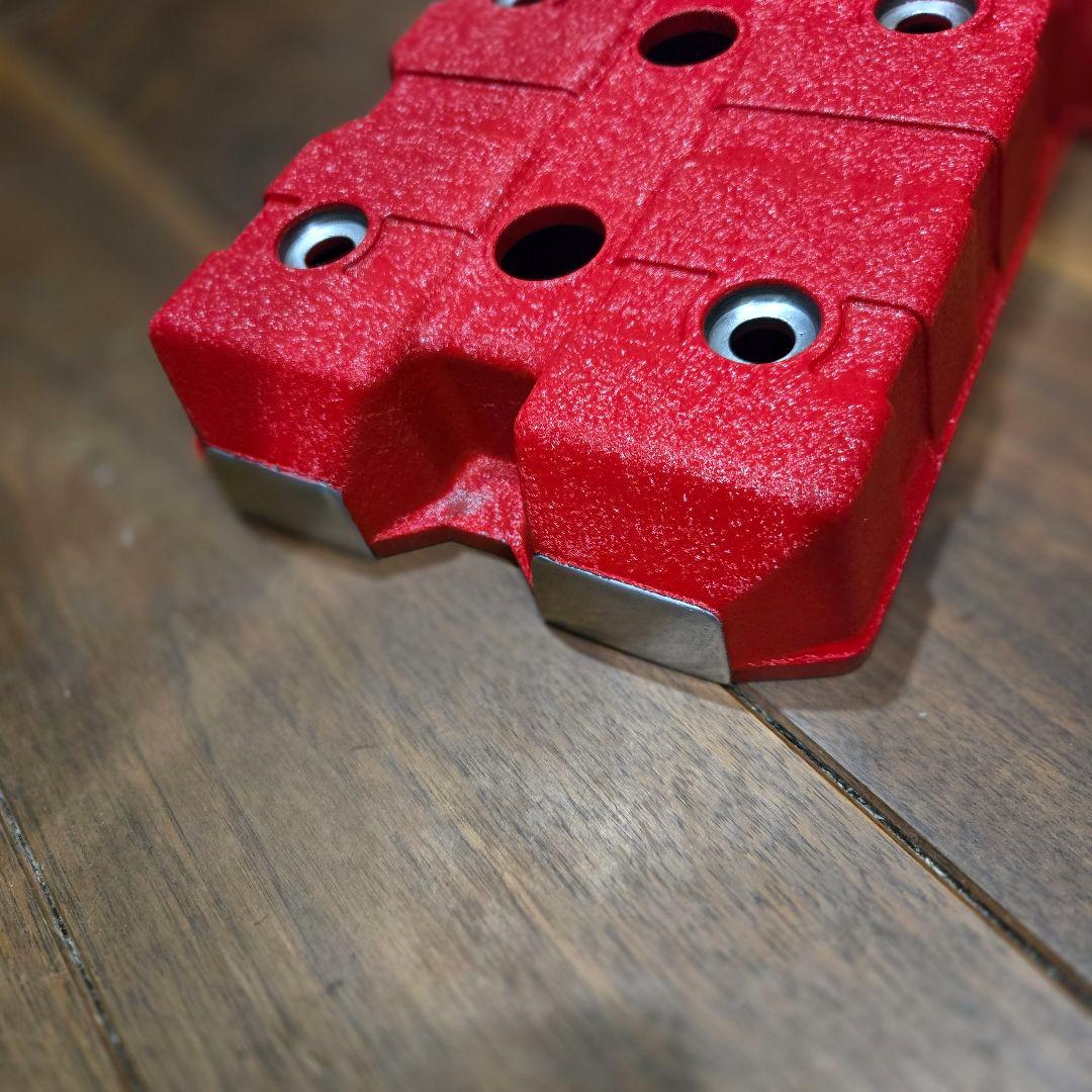 ZRX400タペットカバー/ヘッドカバー結晶塗装(レッド)