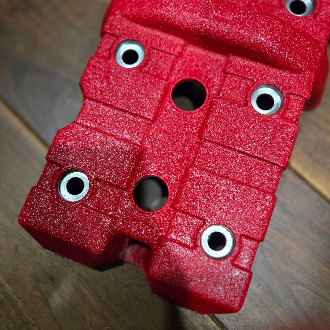 ZRX400タペットカバー/ヘッドカバー結晶塗装(レッド)