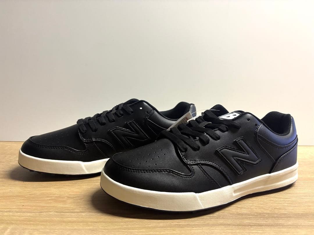 未使用 29cm 2E ニューバランスゴルフシューズUGC480PCブラック