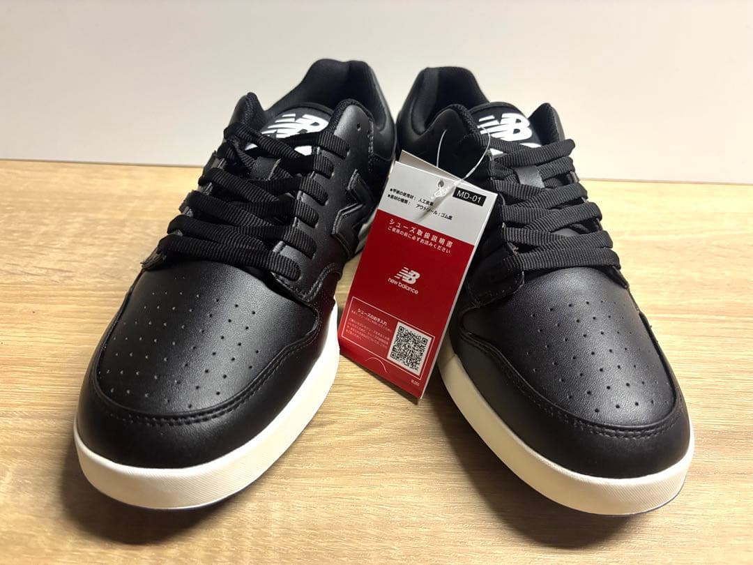 未使用 29cm 2E ニューバランスゴルフシューズUGC480PCブラック