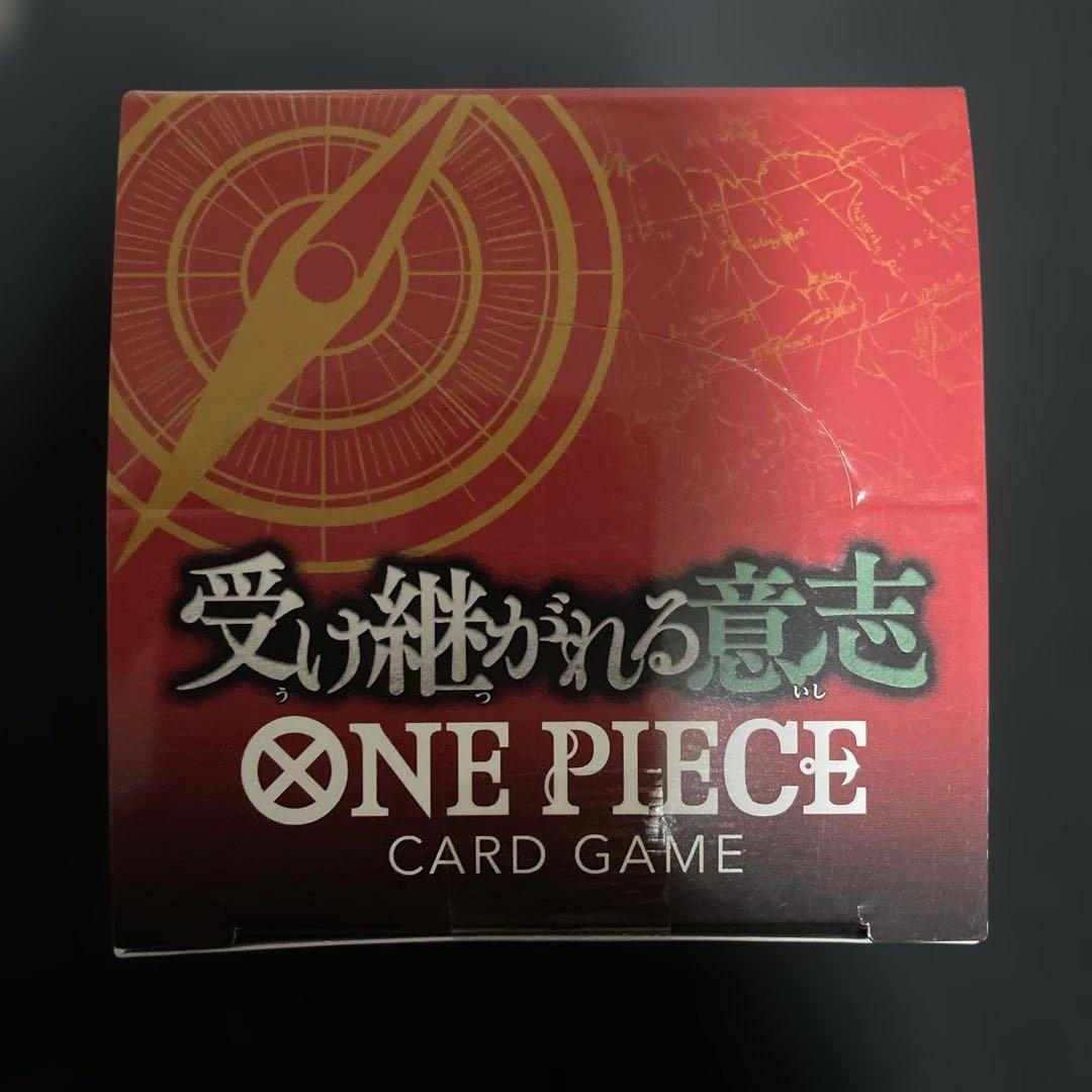 ワンピースカード 受け継がれる意志 未開封 テープ付き