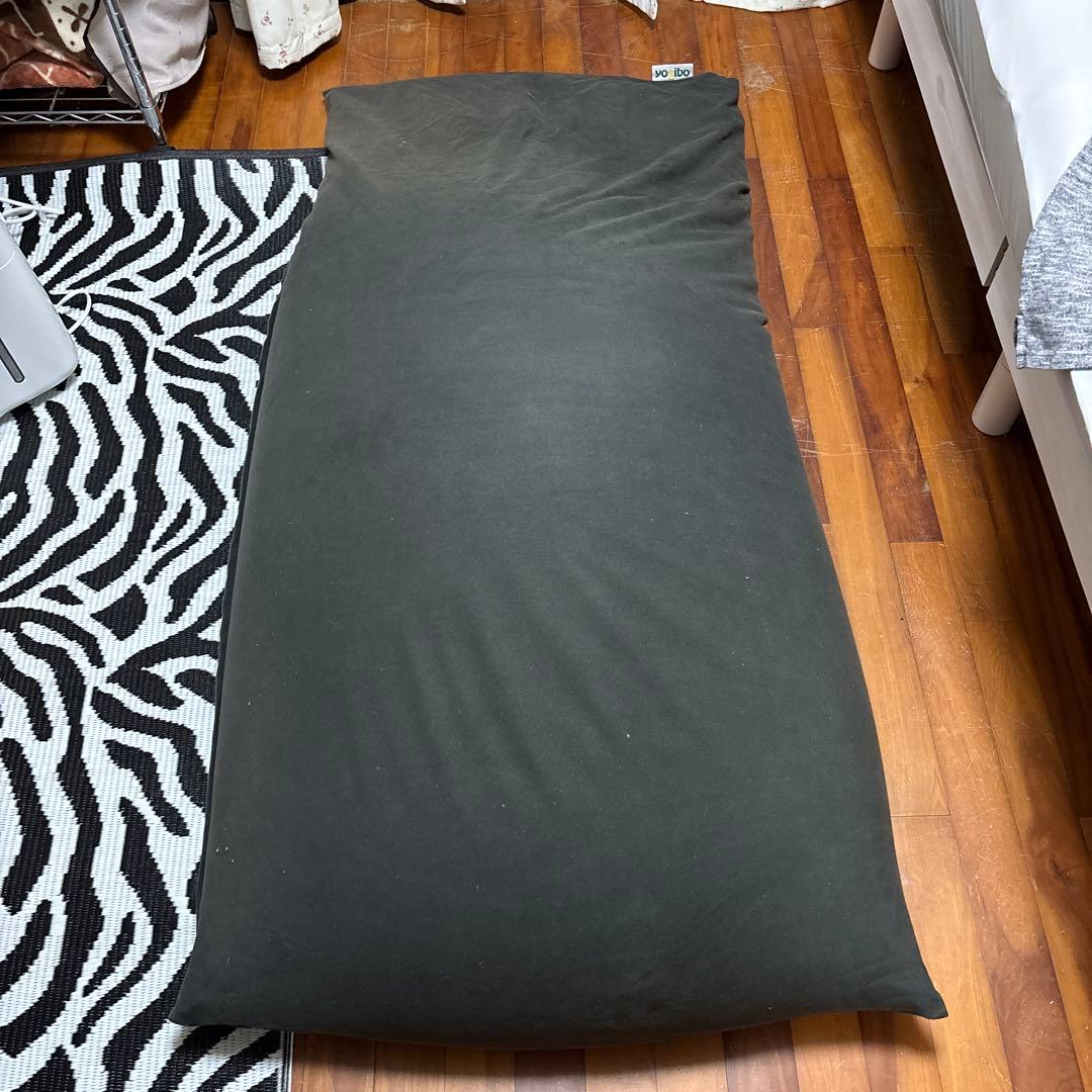 yoibo ダークグリーン ビーズクッション