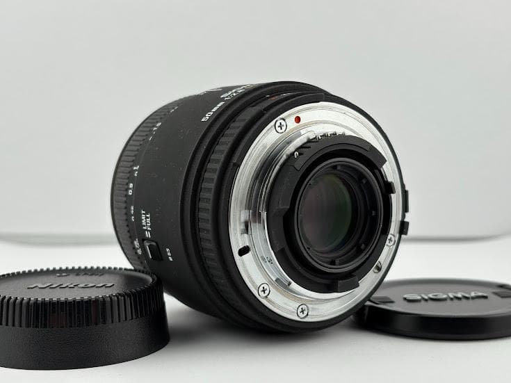 ★美品★シグマ SIGMA 50mm F2.8 EX DG MACRO Dニコン