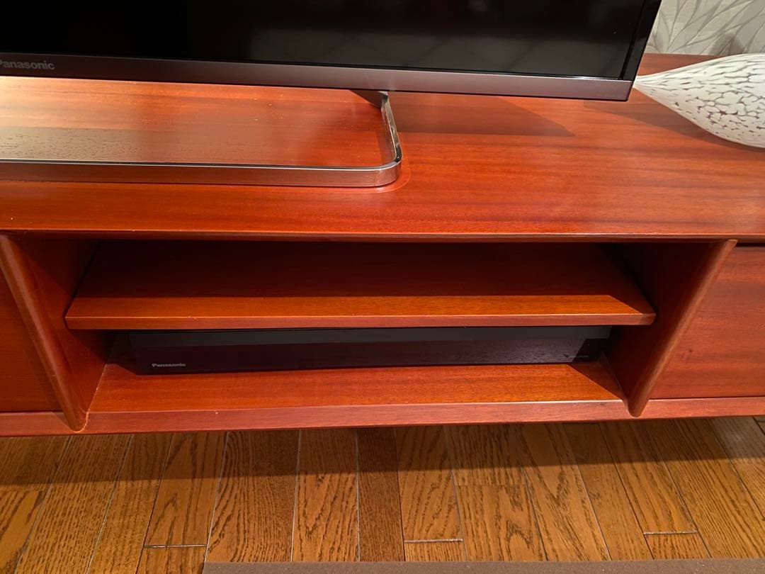 マホガニー製テレビボード　ヴィンテージ　チーク　北欧　デンマーク　おしゃれ
