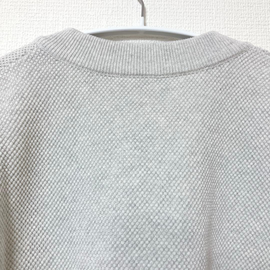 極美品　クレプスキュール　Moss Stitch V-Neck Pullover
