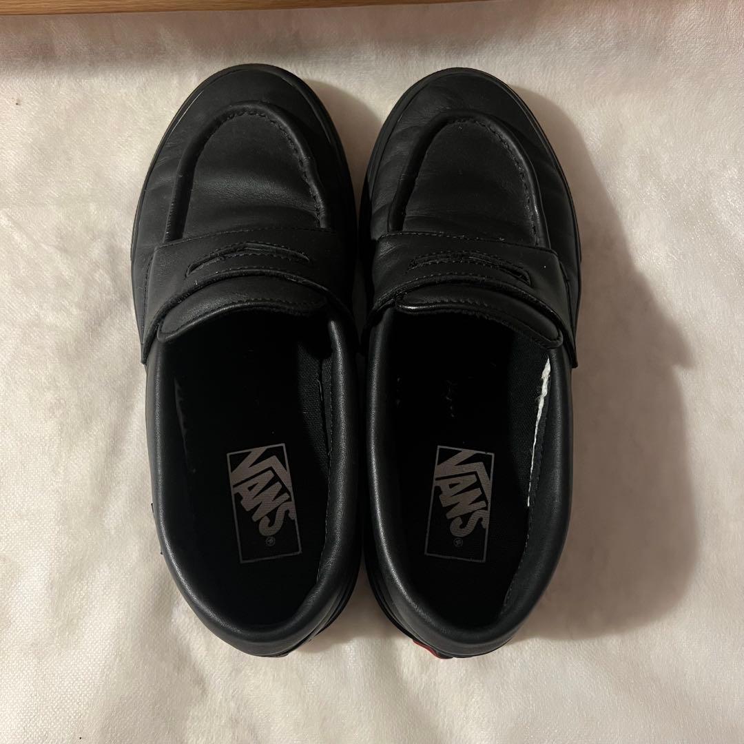VANS ブラック ローファー　スニーカー
