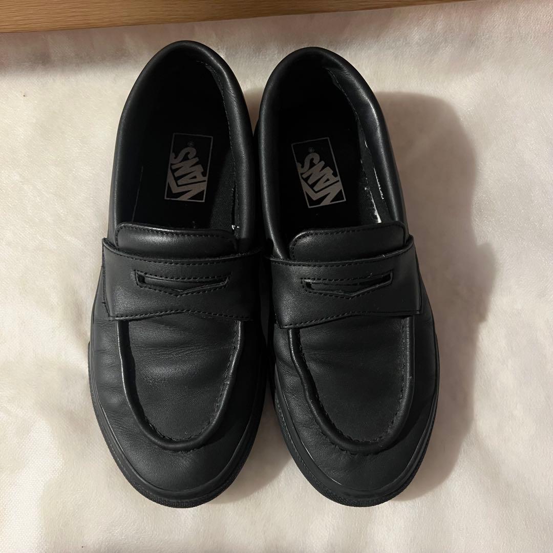 VANS ブラック ローファー　スニーカー